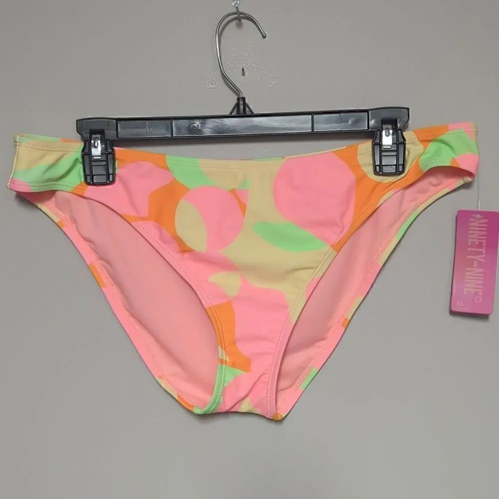 NWT Ninety-Nine Degrees Pink Bikini Bottom